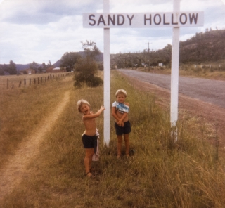 Sandy Hollow, Hunter Valley, NSW, Feb '82.