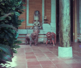 My Bungalow in Ubud, Bali, April '82.