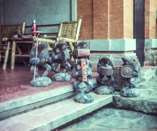 My Bungalow in Ubud, Bali, April '82.
