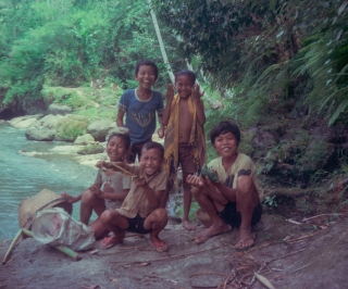 Another chance encounter, Bali, April '82.