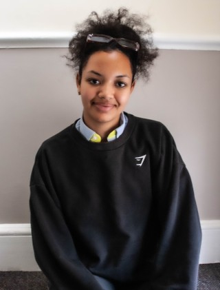 Alexis [Waitrose], a very impressive young woman, Bath, 2024.