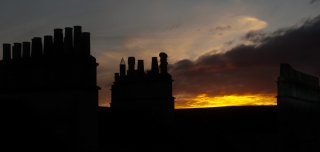 'Sunset from Flat', Covid 19, '20.