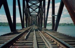 Railway Bridge, Fredericton.