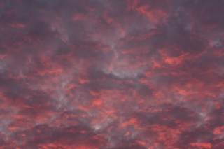 Pink & Grey skyscape, Bath, UK.