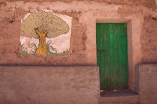 Wall Art, Trabant, Ait Bougoumez, Morocco, '17.