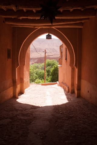 Alleway to Le Jardin, Tamdakht, Morocco, '17.