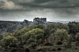 Carreg Cennen Castle, Wales, '21.