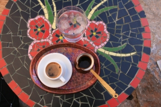 Coffee, Areopoli, Greece, '10.