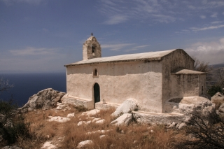 Clifftop Church, Ariopolis, Greece, '10.