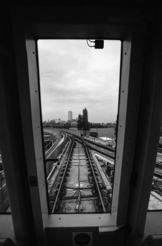 Docklands Light Railway, London.