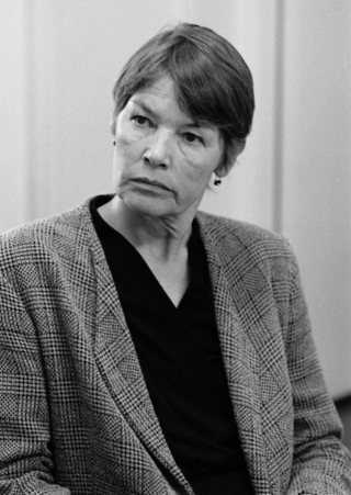 Glenda Jackson, MP, '95.