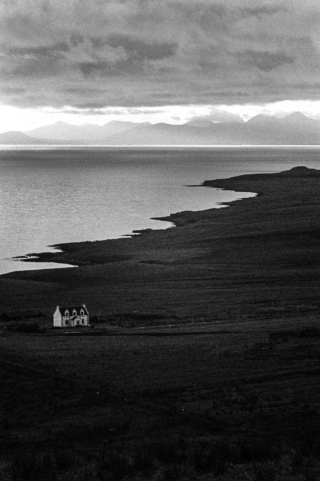 Isle of Lewis from Skye, Scotland.