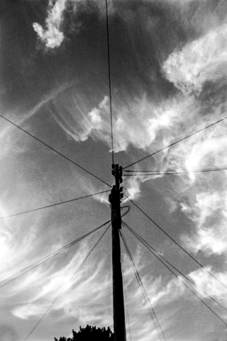 Telegraph Pole/ Sky, Bath, UK, '96.