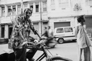 The Cyclist, Kalka, India, '01.