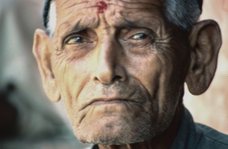 Villager, Kausani, India, '01.
