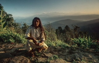 Woman/Himalayas, Kausani, India, '01.