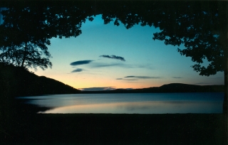 Sunset, Bassenthwaite, Cumbria, '96.