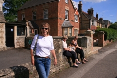 Wendy,Pip and Rebekah[the house I grew up in]