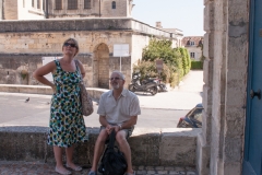 Ros and Mike, France.