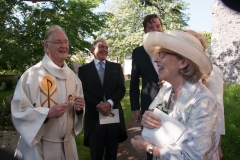 [Vicar],Anthony and Nicky at G and S's wedding.