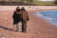 Hugh and Neil, Budleigh Salterton, '19.