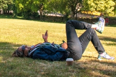 Roxanne, Covid 19 picnic, '20.