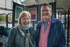 Carole and John, wonderful friends, Bath, '21.