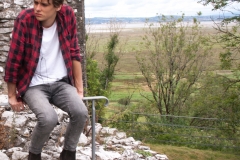 Hugh, Woebley Castle, Gower, '21.