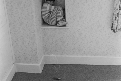 Rob in hole-in-the-wall.
