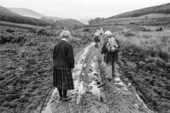 Mum [that mud again] and Dad in Cumbria.