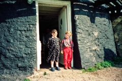 Georgia [Jackie's daughter] and Max [Michael and Gill's son], '88.