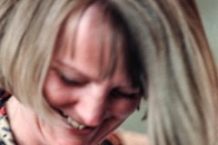 Ros on Jacks Christening Day.