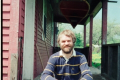 Ed in his Kingdom, Canada, '90.