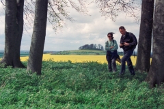 Eve and Neil, Wittenham Clumps.[Story Board].