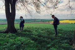 Eve and Neil, Wittenham Clumps,[Story Board].