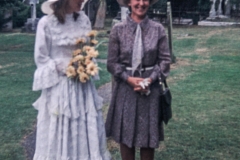Wendy and Mum at W&K's Wedding.