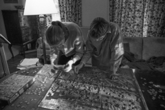 Hetty and George, puzzling.
