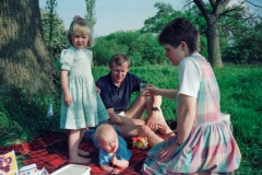 Rebekah, David, Pip and Paul.