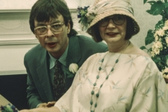 Andy and Didi at their Wedding.