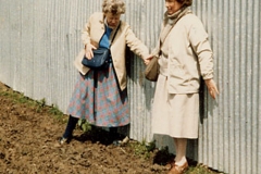 Mum and friend in the mud...again.