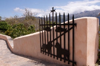 Gate to the Church of the Panayia, Meronas, Crete, '23.