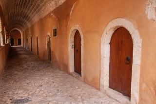 Monks' cells, Moni Arkadi Monastery, Crete, '23.