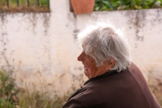 Crazy Georges Cafe 13, the wonderful Olga [96yrs old], Mouri, Crete, '23.