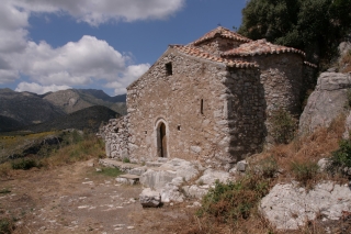 Karitena, Church Above Village, Peloponnese, '10.