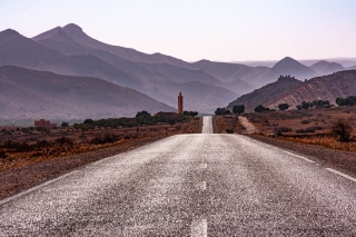 Approaching  Assaki, Morocco, '19.