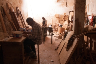 Furniture makers, Mellah, Essaouira, '17.
