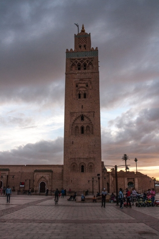 Koutoubia Mosque, Marrakesh, '17.