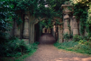 Highgate Cemetery,London.