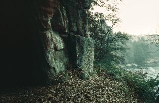 Lacey's Caves,River Eden,Cumbria.