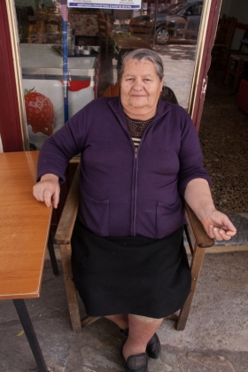 Cafe Owner, Mystras, Greece. '10.